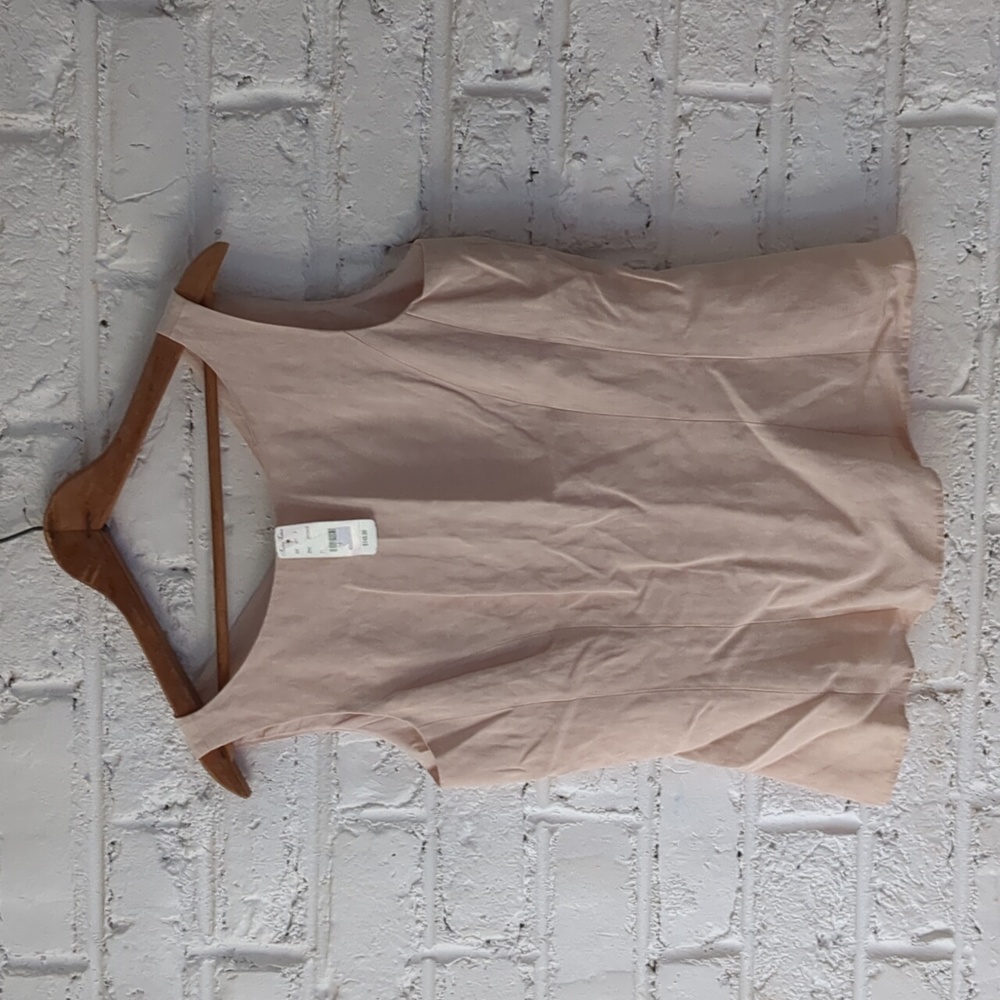 NWT Brooks Brothers Linen Top